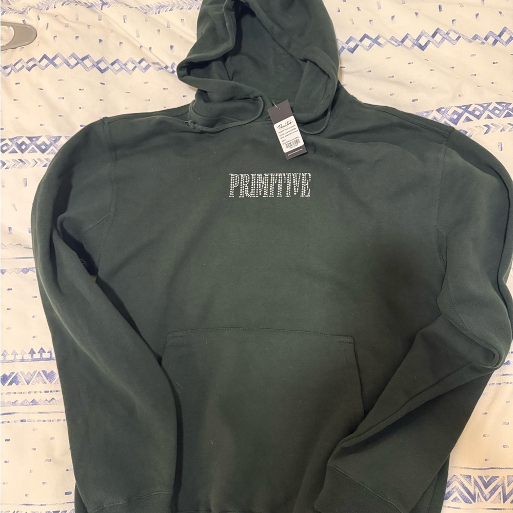 Primitive Men's Dark Green Hoodie